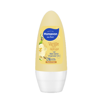 Monsavon - Déodorant bille Fleur de Vanilla - 50ml
